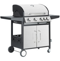 Gril Strend Pro Manresa, BBQ, plynový, 4+1 horáky